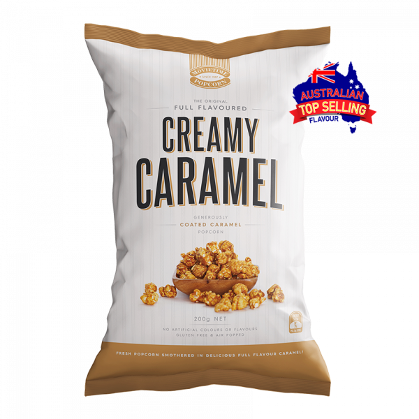 MOVIETIME POPCORN© Creamy Caramel 200g